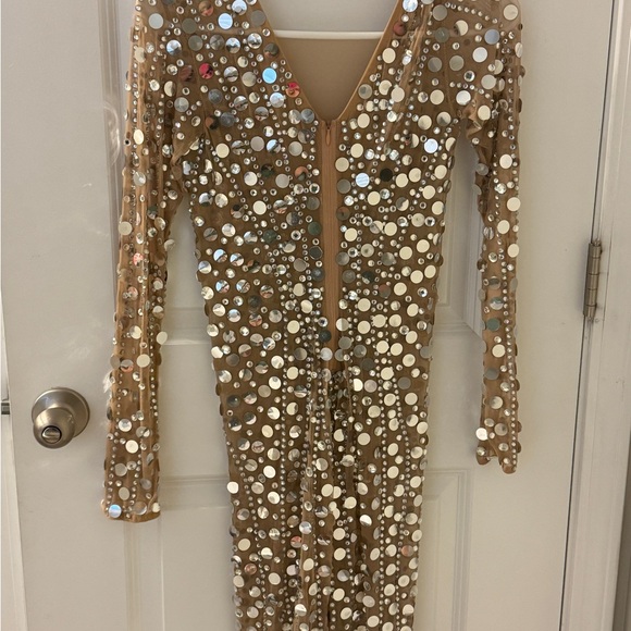Born in Stockholm LEYLA PARTY SEQUIN DRESS Size Small - Picture 2 of 4